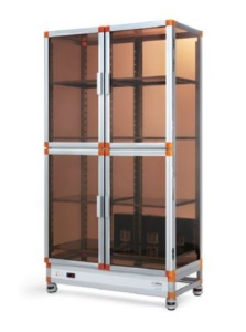 Aluminum Desiccator Cabinet Dry Active UV Protection 알류미늄 데시게이터 KA 33 78X 자동형 선반추가 KA 33 84