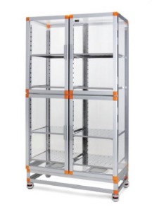 Aluminum Desiccator Cabinet Dry Active 알류미늄 데시게이터 KA 33 78 일반형 선반추가 KA 33 84