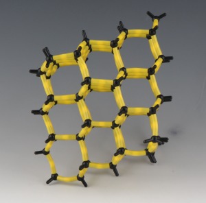 다이아몬드 분자구조 결정구조 모형 키트