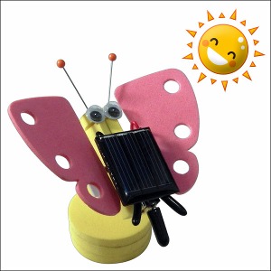 뉴 태양광 날개 나비 진동로봇 만들기