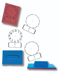 EDS 22103 시계 도장 세트 Clock Stamp Set 3종
