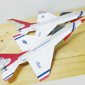 F 16전투기 종이비행기 5인