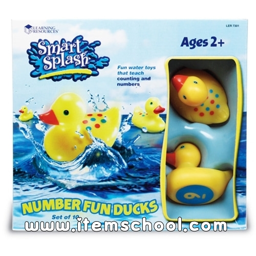 [EDU 7301] 똑똑한 물놀이) 수세기 오리 Smart Splash Number Fun Duck