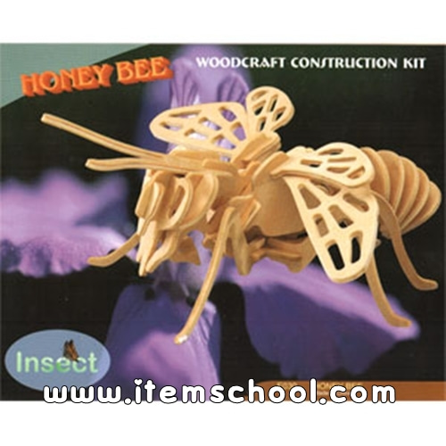 3D Woodcraft 꿀벌